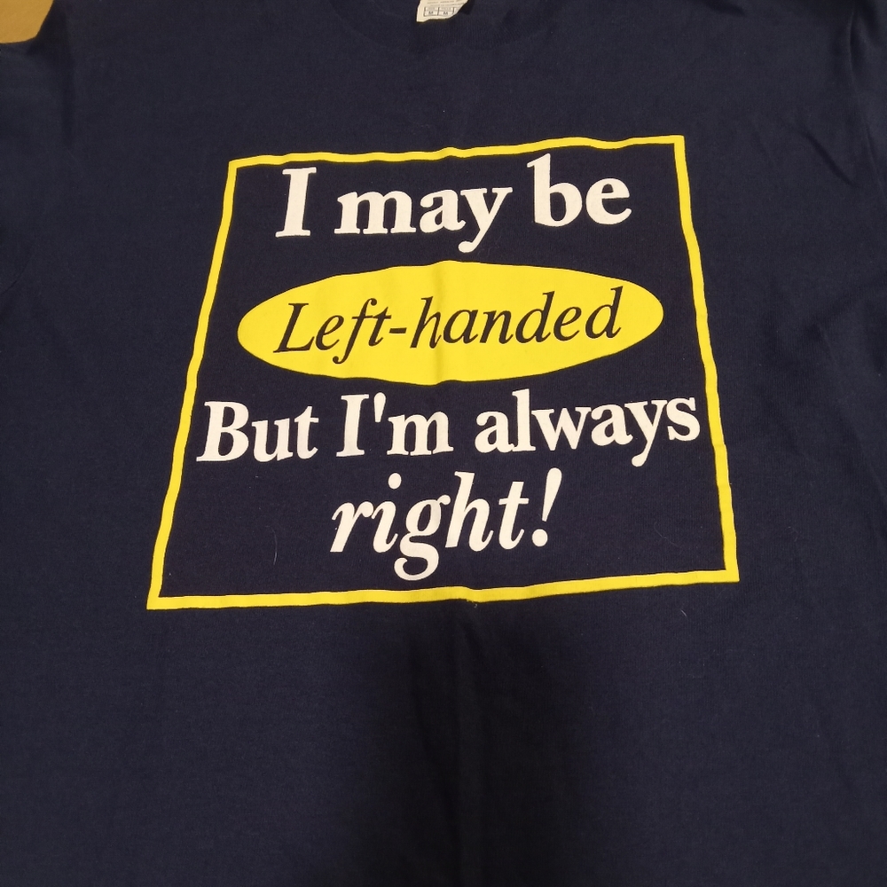 EUC Left-handed T-shirt - Picture 2 of 3